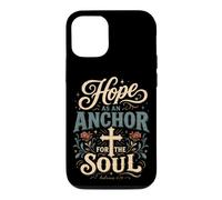 Carcasa para iPhone 12/12 Pro Hope As An Anchor Hebreos 6 19 Versículo de la Biblia