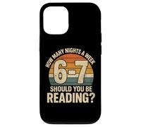 Carcasa para iPhone 12/12 Pro How Many Nights a Week Should You Be Reading Funny 6 7 Meme