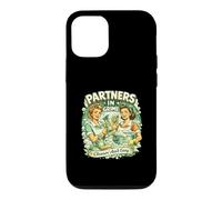 Carcasa para iPhone 12/12 Pro Humor de Criada Limpieza del Personal Limpieza del Equipo de la fregona