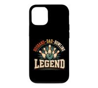 Carcasa para iPhone 12/12 Pro Husband Dad Bowling Legend Funny Bowler Father