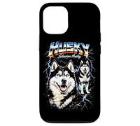 Carcasa para iPhone 12/12 Pro Husky Heavy Metal Rock Dog Angry Music Band Festival