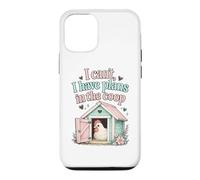 Carcasa para iPhone 12/12 Pro I Cant I Have Plans To Coop Funny Chicken Farm Humor