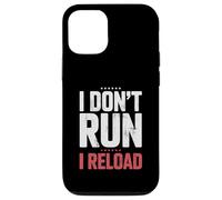 Carcasa para iPhone 12/12 Pro I Don't Run I Reload Funny Gun Humor Sarcasm Funny Quote