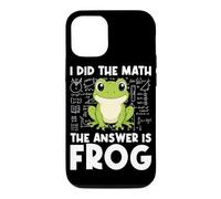 Carcasa para iPhone 12/12 Pro I Hice The Math La Respuesta es Frog Math Teacher Math Club