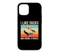 Carcasa para iPhone 12/12 Pro I Like Ducks and Maybe 3 People Amantes De Los Patos