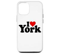 Carcasa para iPhone 12/12 Pro I Love Heart York North Yorkshire Inglaterra