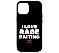 Carcasa para iPhone 12/12 Pro I Love Rage Baiting Funny Gen Z College Unhinged Meme