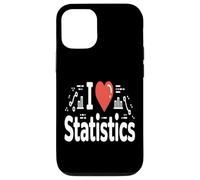 Carcasa para iPhone 12/12 Pro I Love Statistics Funny Data Analyst Matemáticas