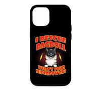 Carcasa para iPhone 12/12 Pro I Rescue Ragdoll Cat What's Your Superpower Funny Cats Lover
