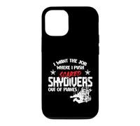 Carcasa para iPhone 12/12 Pro I Want The Job Where I Push Scared Skydivers out of Planes