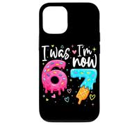 Carcasa para iPhone 12/12 Pro I Was 6 Now I'm 7 Years Old Birthday Six Seven Kids Party