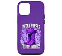 Carcasa para iPhone 12/12 Pro I Wear Purple For Lupus Awareness