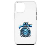 Carcasa para iPhone 12/12 Pro Ice Dimension Frozen World Clock Fantasía Escena