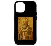 Carcasa para iPhone 12/12 Pro Icono católico Romano de San Cirilo de Alejandría