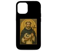 Carcasa para iPhone 12/12 Pro Icono católico Romano de Santo Domingo