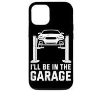 Carcasa para iPhone 12/12 Pro I'Ll Be In The Garage Funny Mechanic Car Guy Repair Vehículos