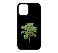 Carcasa para iPhone 12/12 Pro Ilustración de la Planta de Higo de Hoja de violín Ficus lyrata