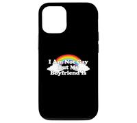 Carcasa para iPhone 12/12 Pro I'm Not Gay But My Boyfriend Is
