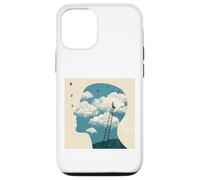 Carcasa para iPhone 12/12 Pro Imagina más Nube Mente Único Cielo Surrealista
