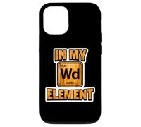 Carcasa para iPhone 12/12 Pro In My Element Funny Wood Worker - Tabla periódica para Carpintero