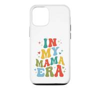 Carcasa para iPhone 12/12 Pro In My Mama Era Letras Retro Onduladas Maternidad