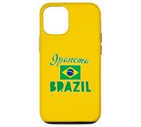 Carcasa para iPhone 12/12 Pro Ipanema Beach Rio con Bandera de Brasil