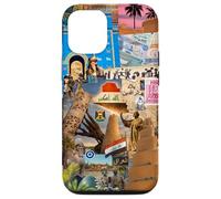 Carcasa para iPhone 12/12 Pro Irak Bagdad Irak Home IRQ Diseño de Mapa iraquí I Love Irak Flag