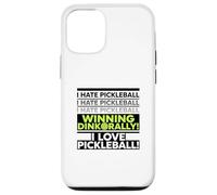 Carcasa para iPhone 12/12 Pro Irónico Jugador de Pickleball Aficionado a Beber un Tiro