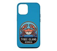 Carcasa para iPhone 12/12 Pro Isla Tybee Georgia Crab Coastal Beach Travel