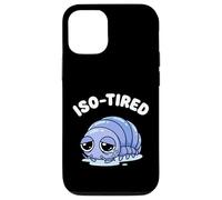 Carcasa para iPhone 12/12 Pro ISO-Cansado Isopod Divertido Roly Poly Pill Bug Humor