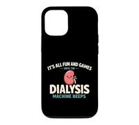 Carcasa para iPhone 12/12 Pro It's All Fun and Games Until The Dialysis Machine Beeps