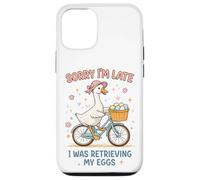 Carcasa para iPhone 12/12 Pro IVF Mom Sorry I'm Late Retrieving My Eggs