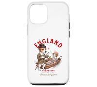 Carcasa para iPhone 12/12 Pro Jack-Russel-Terrier Perros Pareja Cita Muy Querido en Barco Inglaterra
