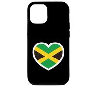 Carcasa para iPhone 12/12 Pro Jamaica Heart Independence Day Jamaican Pride Bandera de Jamaica