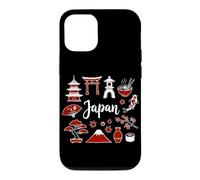 Carcasa para iPhone 12/12 Pro Japón Viajes Iconos Cultura Japonesa Nippon Souvenir Art