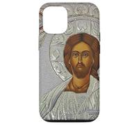 Carcasa para iPhone 12/12 Pro Jesucristo El Salvador Icono Ortodoxo Cristiano