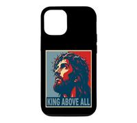 Carcasa para iPhone 12/12 Pro Jesucristo Rey sobre Toda Fe Cristiana