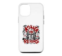 Carcasa para iPhone 12/12 Pro Jesús el Rey todavía Reina Christian Knight Faith
