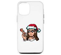 Carcasa para iPhone 12/12 Pro Jesús Feliz 73rd B-Day Te Veo Pronto Divertido Partido sarcástico