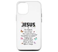 Carcasa para iPhone 12/12 Pro Jesus is The Messiah Mighty God Beautiful Savior Lamb of God