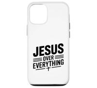 Carcasa para iPhone 12/12 Pro Jesús sobre Todo Fe Inspiradora