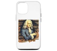 Carcasa para iPhone 12/12 Pro Johann Sebastian Bach Maestro de música clásica