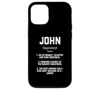 Carcasa para iPhone 12/12 Pro John Definition Funny Talented Great Cosplay For Johnny