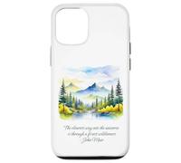 Carcasa para iPhone 12/12 Pro John Muir Cita El Camino más Claro en el Bosque del Universo