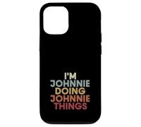 Carcasa para iPhone 12/12 Pro Johnnie Name Johnnie Personalized Name First Given