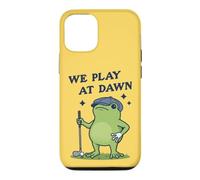 Carcasa para iPhone 12/12 Pro Jugamos En Dibujos Animados De Golfista Rana A