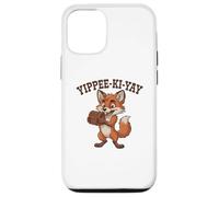 Carcasa para iPhone 12/12 Pro Juguetón Occidental Yippee-KI-Yay Cartoon Fox Treasure I