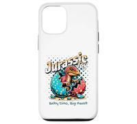 Carcasa para iPhone 12/12 Pro Jurassic Joy Baby Dinosaur Big Heart Cute Dino Art