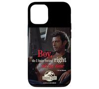 Carcasa para iPhone 12/12 Pro Jurassic Park Dr. Ian Malcolm Right All The Time