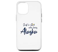 Carcasa para iPhone 12/12 Pro Just a Girl Who Loves Alaska Cute Alaska Girl